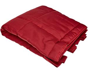 Linder Monaco Tête de Lit à Pattes Ouatinée Polyester/Coton Rouge 85 x 160 cm