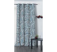 Linder Motif, Polyester, Bleu, 135x250 cm