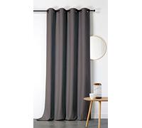 Linder Panneau Oeillets, Polyester, Anthracite, 140x260 cm
