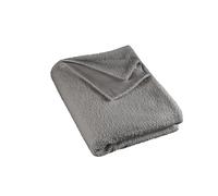 LINDER Plaid Mouton Coloris Gris en 140x180cm