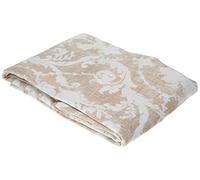 Linder Rideau imprimé obscurcissant CHAMBORD à œillets Canon de Fusil en Polyester Coloris Beige 145 x 260 cm