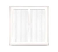 LINDER Vitrage, Blanc, 60 x 140 cm