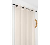 LINDER Voilage certifié Non Feu M1-145x240cm - Ivoire