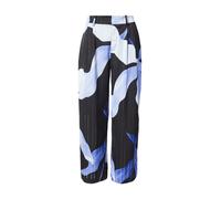 Lindex Pantalon à pince 'Amelia' bleu / bleu clair / noir / blanc, Taille 42