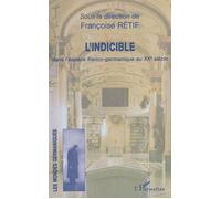 L'indicible Dans L'espace Franco-Germanique Au Xxème Siècle | Occasion