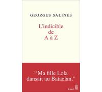 L'Indicible de A à Z - Georges Salines - Seuil - broché - Essai