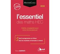 L'indispensable de maths HEC ECE