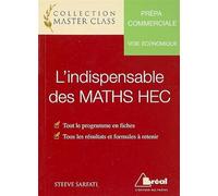 L'indispensable de maths HEC ECE