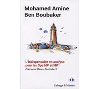 L'indispensable en analyse pour les Spé MP et MP*: Concours Mines-Centrale-X