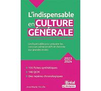 L'Indispensable en culture générale: 2023-2024