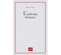 L'individu littéraire