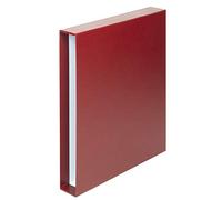 LINDNER Das Original Boîtier de Protection pour Reliure Standard 1102 Y - Bordeaux
