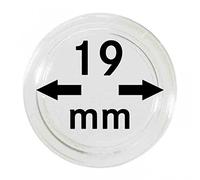 LINDNER Das Original Capsules Monnaies Ø intérieur 19 mm, Paquet de 10