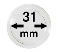 LINDNER Das Original Capsules Monnaies Ø intérieur 31 mm, Paquet de 10