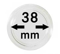 LINDNER Das Original Capsules Monnaies Ø intérieur 38 mm, Paquet de 10