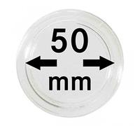 LINDNER Das Original Capsules Monnaies Ø intérieur 50 mm, Paquet de 100
