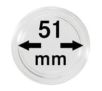 LINDNER Das Original Capsules Monnaies Ø intérieur 51 mm, Paquet de 10