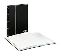 LINDNER Das Original Classeur pour Timbres Standard avec 32 Pages Blanches, 230 x 305 x 25 mm, Noir