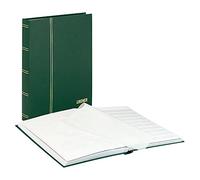 LINDNER Das Original Classeur pour Timbres Standard avec 32 Pages Blanches, 230 x 305 x 25 mm, Vert