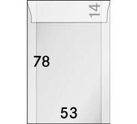 LINDNER Das Original Sachets Cristal 53 x 78 + 14 mm - Paquet de 500