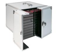 LINDNER Das Original Valise-Box Aluminium MB 10, 255 x 340 x 255 mm
