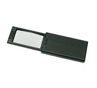Lindner Loupe Lumineuse LED de Poche, avec Lampe UV-LED et Lampe de Poche LED S7134 Grossissement 2,5X