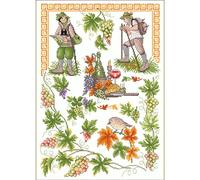 Lindner's point de croix modèle de comptage "vendanges", 039