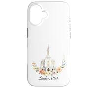 Lindon, Temple de l'Utah Coque pour iPhone 16