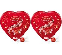Lindor Boîte cœur Lait 160g (Lot de 2)