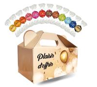 LINDOR de LINDT | Ballotin Assortiment de 60 Chocolats | 750g de Douceurs Gourmandes prêtes à Offrir pour Noël