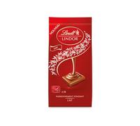 Lindt - Sachet de Carrés individuels LINDOR - Chocolat au Lait, 188g