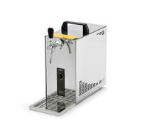Lindr Pygmy 25 LE Système complet de tirage à bière - Refroidisseur en ligne mono-ligne sec 30 l/h, Green Line, avec set tous de tete de fut