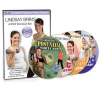 Lindsay Brin's Complete Pregnancy 4-DVD Workout Set: Cardio, Toning PLUS Yoga