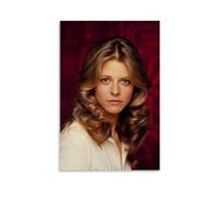 LINDSAY WAGNER Affiche de film Star Toile Décoration Salon Art mural Chambre Peinture murale Peinture d'art moderne Maison Garçon Chambre Impression Peinture murale Fille Vacances 61 x 91 cm (