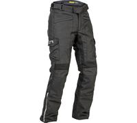Lindstrands Borgvik, pantalon textile imperméable pour femmes 38 Noir Noir