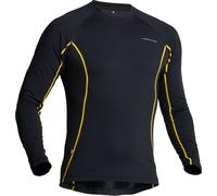 Lindstrands Dry, chemise fonctionnelle à manches longues unisexe S Noir/Jaune Noir/Jaune