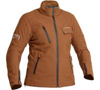 Lindstrands Kvien, veste textile imperméable pour femmes 36 Marron Marron