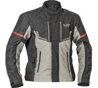 Lindstrands Lomsen veste textile de moto imperméable, noir-gris, taille 58 pour homme