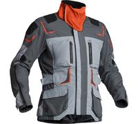Lindstrands Myrvik, veste textile imperméable 56 Gris/Noir/Orange Gris/Noir/Orange