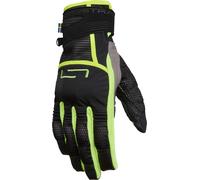 Lindstrands Nyhusen, gants unisexe 07 Noir/Jaune Néon Noir/Jaune Néon