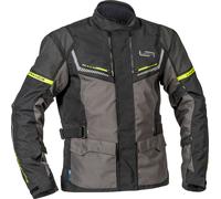 Lindstrands Sylarna, veste textile imperméable 48 Gris Foncé/Noir Gris Foncé/Noir