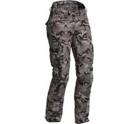 Lindstrands Zion Camo, pantalon en textile imperméable 48 Noir/Gris Foncé/Gris Noir/Gris Foncé/Gris