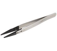 Lindström TL 249CFR-SA antistatique (ESD) Pince brucelle ESD 249CF plate, ronde 130 mm