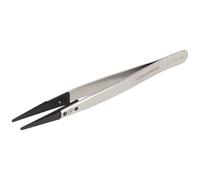 Bahco Pince brucelle Lindström TL 2ACFR-SA antistatique (ESD) plate ronde 130 mm