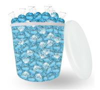 LINDT | 100 bouchées LINDOR Blanc Stracciatella | 1.25 kg de Chocolat à Offrir ou à Partager pour Noël