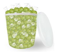 LINDT - 100 bouchées LINDOR Chocolat Lait Pistache - Boîte 1,25 kg