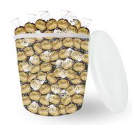 LINDT - 100 bouchées LINDOR Chocolat Noir 70% - Boîte 1,25 kg