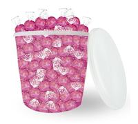 LINDT | 100 bouchées LINDOR Lait Framboise | 1.25 kg de Chocolat à Offrir ou à Partager pour la Saint-Valentin