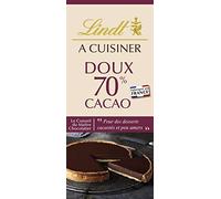 Lindt A Cuisiner Noir 70% Cacao Doux Chocolat 180 g