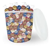 LINDT - Assortiment 100 bouchées LINDOR Chocolat Noir - Boîte 1,25 kg